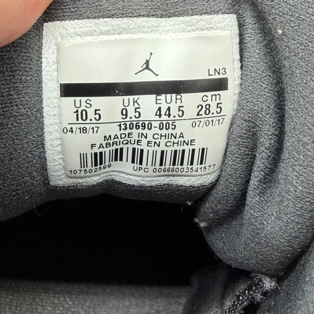 Nike Air Jordan 12 Retro Dark Grey Suede (2017) Mens Shoes Size 10.5 130690–005
